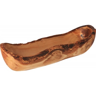 ČistéDřevo miska na pečivo z olivového dřeva 30 cm