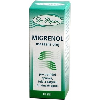 Dr. Popov Migrenol masážní olej 10 ml