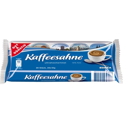 G&G Smetany do kávy 10% tuku 20 x 10g