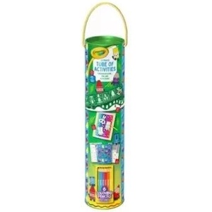 Crayola Crayola: Ролер за занимания с приказки - модел за канцеларски материали, зелен