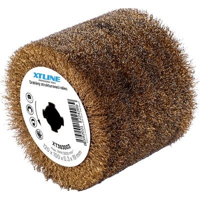 Oceľový kartáčový valec XTline 120 x 100 x 0,3 mm