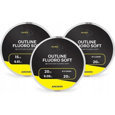 Avid Outline Fluoro-Soft 20 m 0,32 mm 6,81 kg