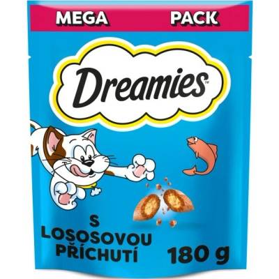Dreamies maškrty s lososom pre mačky 180 g