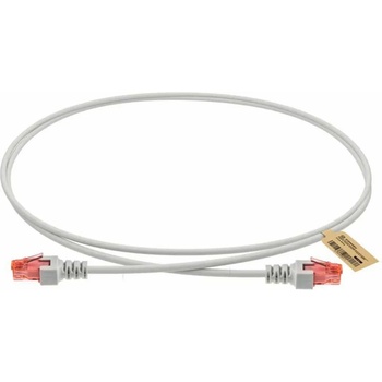 Conneu Пач корда, u/utp, кат. 6 lszh cca, сива 1м (3-7611201-1)