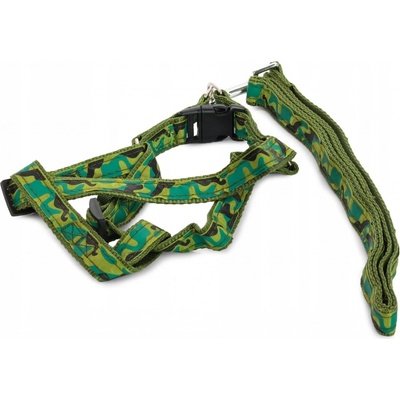 Verk Nylonový postroj s vodítkem pro kočku 125 x 2 cm – Zbozi.Blesk.cz