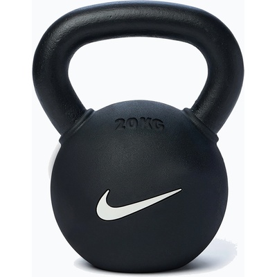 Nike strength Кетълбел Nike Strength Rubber Coated 20 kg black/white