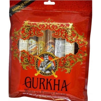 Gurkha Toro Sampler Nicaragua Freshpack Red 6 ks