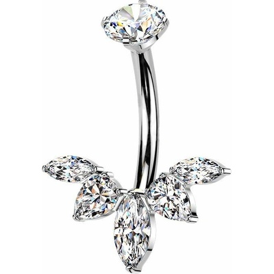 MARRE Luxusní piercing do pupíku TITAN TIT1597