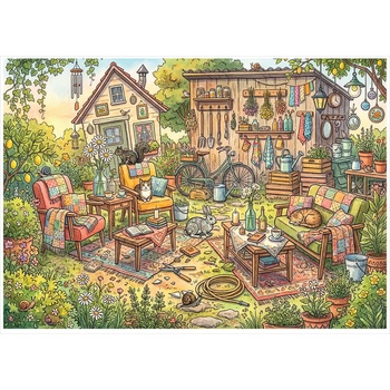 Magnolia - Puzzle Sweet Garden - 1 000 piese