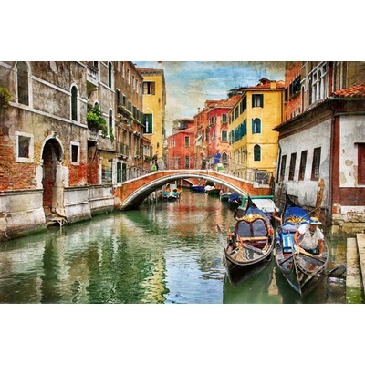 Dimex MS-5-0655 Vliesová fototapeta Krásné romantické Benátky rozměry 375 x 250 cm