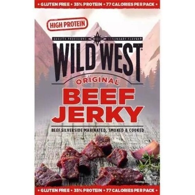 Wild West hovězí jerky original UK 25 g