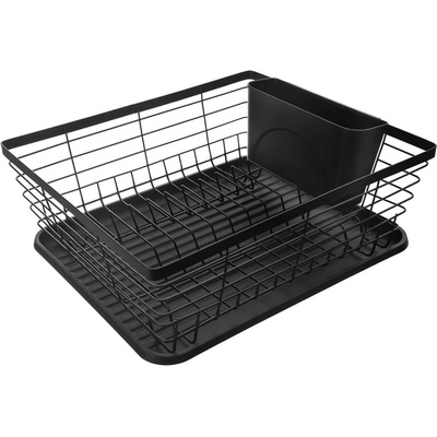 ORION Черна метална тавичка за оттичане 36x30, 5 cm Radka - Orion (155205)