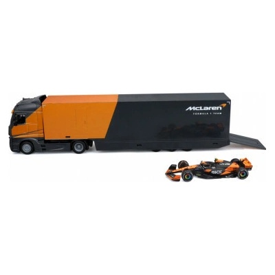 Bburago Bburago 1:43 F1 + Nákladné vozidlo - McLaren F1 MCL38 Lando Norris