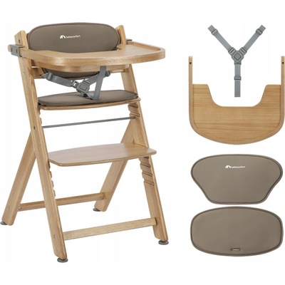 bebeconfort Timba 2 Evolutive With Cushion 2026 Natural wood / Beige