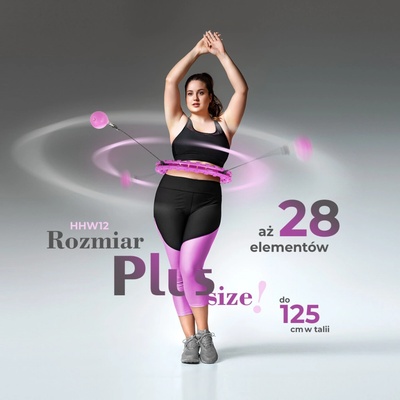 HMS HHW12 plus size fialová