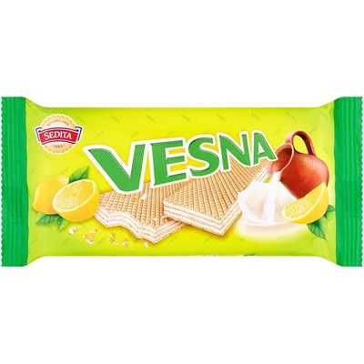 Sedita Vesna Oblátky s mliečno citrónovou náplňou 50 g