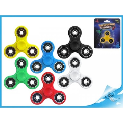 Fidget spinner Extreme 7,6cm žlutý