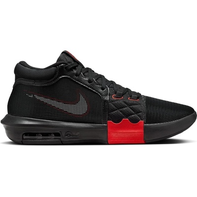 Nike Баскетболни кецове Nike LeBron Witness VIII Basketball Shoes - Blk/Wht/Red