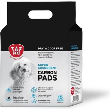 Taf Pets Carbon Pet Pads Пелени за куче с активен въглен 60*90, 15бр