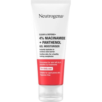 Neutrogena Clear & Defend+ Gel Moisturiser хидратиращ гел с ниацинамид и пантенол 50 ml унисекс