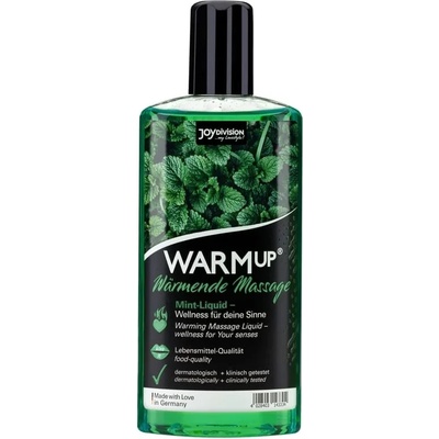 Ядливо масажно олио със затоплящ ефект, мента - WARMup 150ml (JOYD014333)