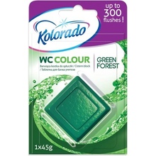 Kolorado Farbiaca kocka do splachovača Green Forest 45 g