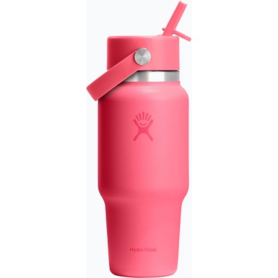 Hydro Flask Термобутилка Hydro Flask Wide Flex Straw Travel 621 ml popstar pink