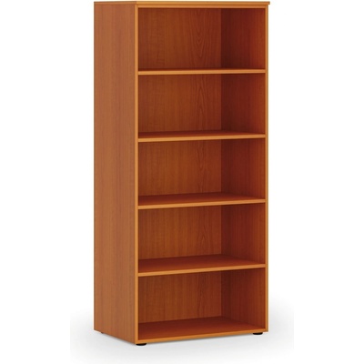 Primo Kancelářský regál WOOD, 1781 x 800 x 500 mm, třešeň