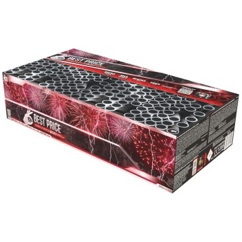 Kompaktní ohňostroj Best price multi shape 200 ran 20 mm