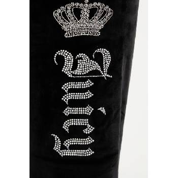 Juicy Couture спортен панталон дамски кадифен GOTHIC CROWN (JCBBJ126806)