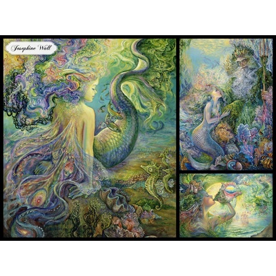 Grafika Josephine Wall: Collage 2000 dílků