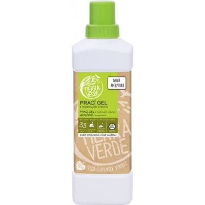Tierra Verde pracÍ gél z mydlových orechov s vavrínom 1000 ml