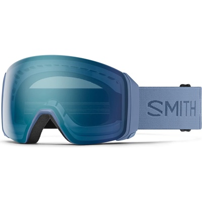 SMITH Ски маска Smith 4D Mag XL ChromaPop Mirror S2 + S1 Ski goggles - Granite Blue / Everyday Blue Mirror + Blue - размер M/L (417-5330-0211)