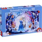 Schmidt Spiele Детски пъзел Schmidt от 100 части - Принцеса в заснежена гора (56386) - ozone