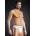 Blue Line Мъжки слипове Blue Line Jock Strap бели