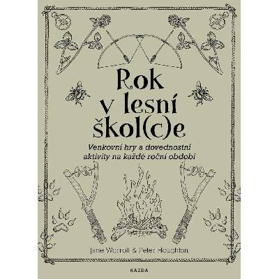 Rok v lesní školce - Venkovní hry a dovednostní aktivity na každé roční období - Worroll Jane