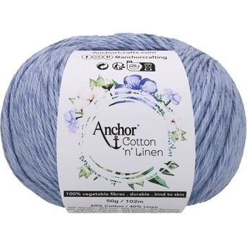 Anchor Cotton 'n' Linen 00032 Delft Плетене на една кука прежда (4680004-00032)