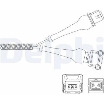 Lambda sonda DELPHI ES11041-12B1