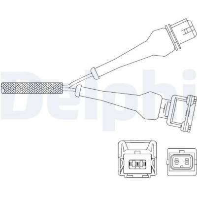 Lambda sonda DELPHI ES11041-12B1
