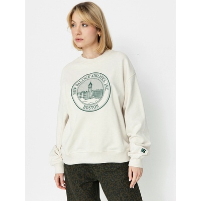 New Balance Athletics French Terry Oversized Crest Crew linen heather