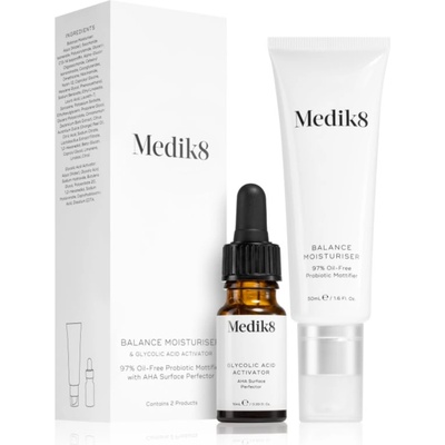Medik8 Balance Moisturiser with Glycolic Acid Activator хидратираща грижа за лице против черни точки 50ml