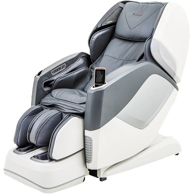 Casada Масажен стол "AURA" с антистрес система Braintronics® - цвят бял/сив (CMS - 553)