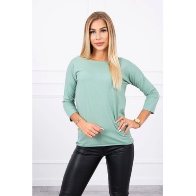 Tričko casual MI8834 tmavá mäta