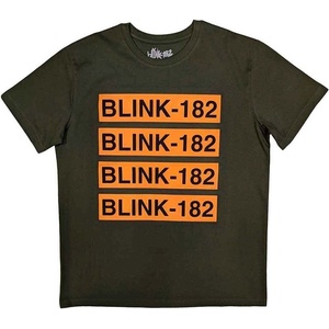 Blink-182 Log Repeat Military Green M Риза (BLINKTS03MMG02)