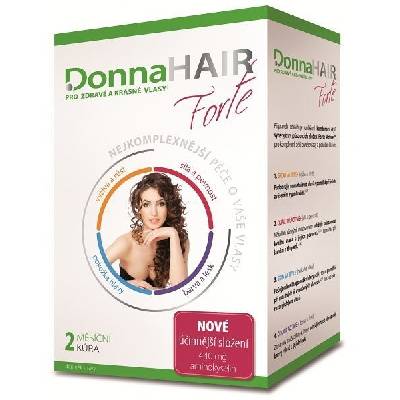 SIMPLY YOU DONNA HAIR Vitamíny na vlasy Forte 60 kapsúl - 2 mesačná kúra pre výživu a rast vlasov