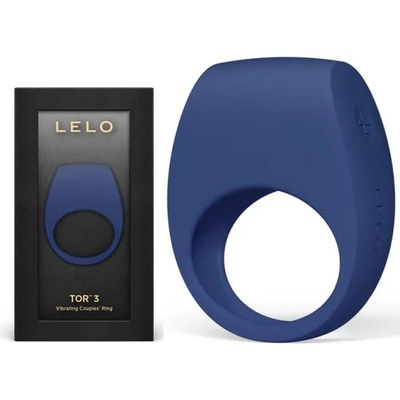 Смарт виброринг, мощен и изискан - Tor 3 Base Blue (LELO008939)