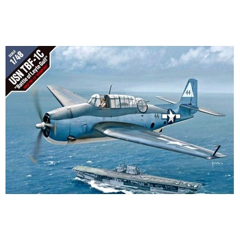 Academy USN TBF 1C Battle of Leyte Gulf Model Kit letadlo 12340 1:48