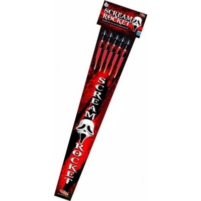 Rakety Scream Rocket 6 ks