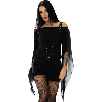 Poizen industries Дамска тениска с дълъг ръкав (блуза) poizen industries - t-adln-b