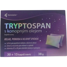 Noventis Tryptospan s konopným olejom 45 kapsúl